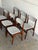 1960s Rosewood Dining Chairs in Style of Erik Buch Mid-Century Modern Sculptural Seating Set of 6 Denmark 1960s For Sale - Image 5 of 10