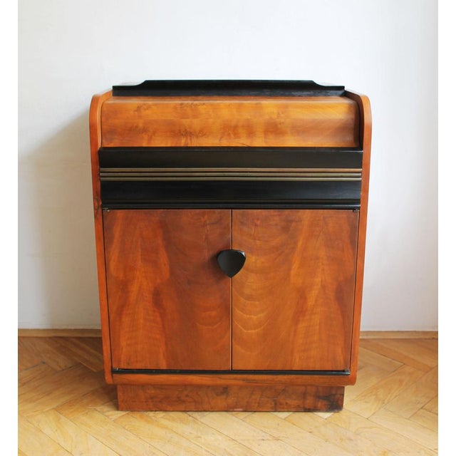 Vintage Wooden Cabinet, 1950s For Sale - Image 10 of 16