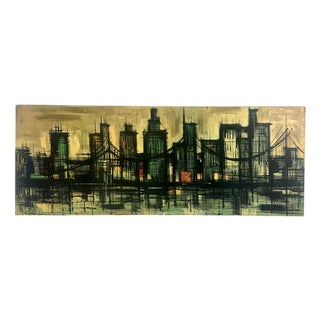 Marius Girard, Metropolitan Bridge, 1963, Lithograph For Sale