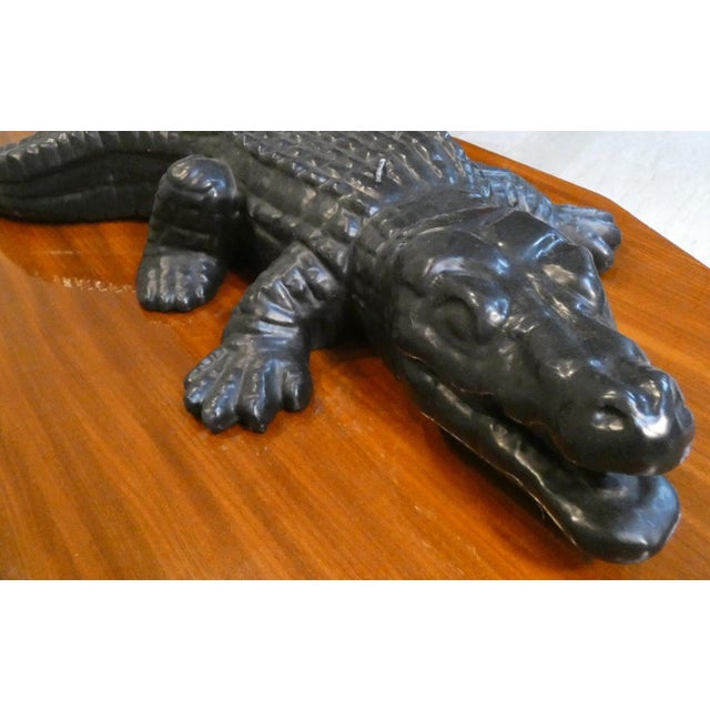 Handmade Black Edition Big Krokodil Candle by Wiedemann 1861, Germany, 1990s For Sale - Image 9 of 17