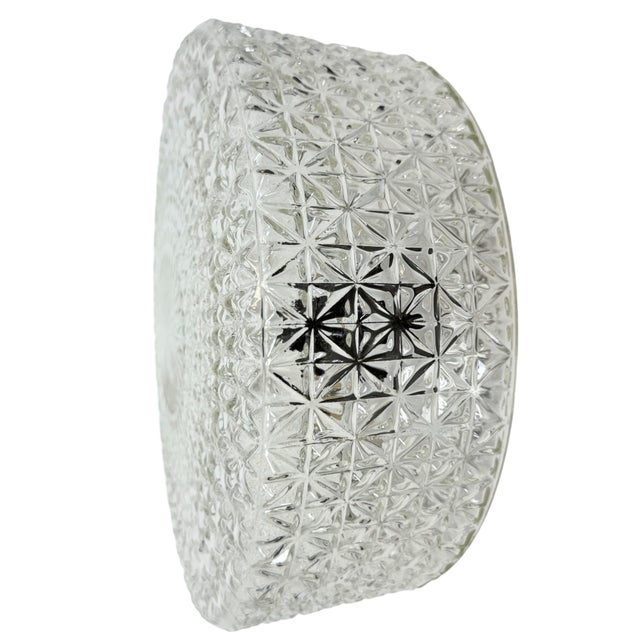 Vintage Glass Wall Light, 1970s For Sale - Image 15 of 15