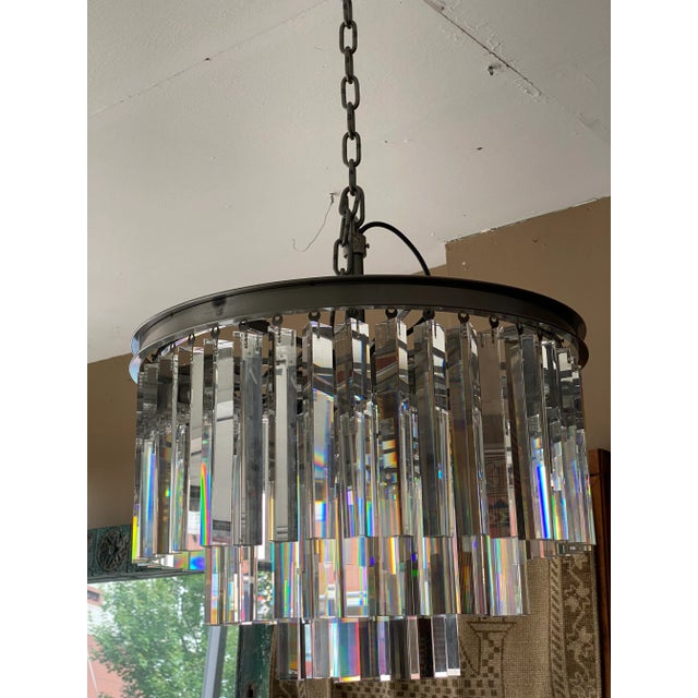 2010s Timothy Oulton Odeon Round 3 Tier Chandelier For Sale - Image 5 of 13