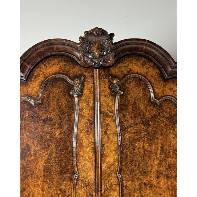 Dutch Burr Walnut Cabinet, 1740 For Sale - Image 14 of 18