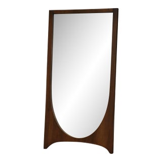 1960s Broyhill Brasilia Walnut Mirror For Sale
