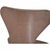 Seven Chairs in Patinated Brown Leather by Arne Jacobsen, 1990s, Set of 6 For Sale - Image 14 of 18
