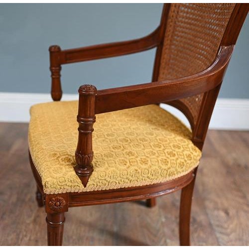 Regency Armchairs with Bergere Backs, 1930s, Set of 2 For Sale - Image 10 of 11