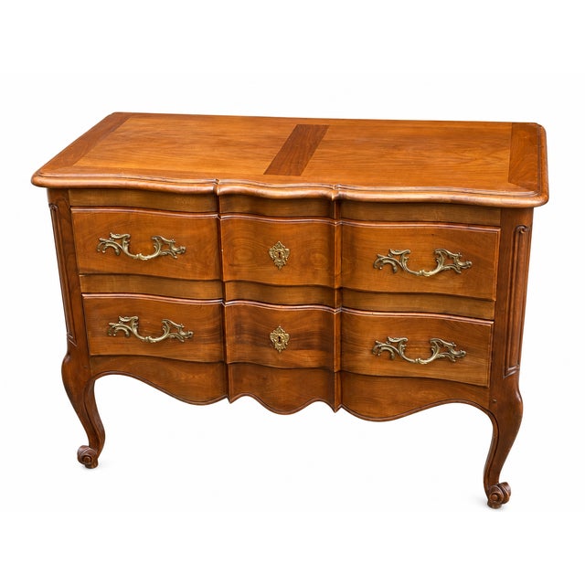 Louis XV Crossbow-Shaped Commode, 1920s For Sale - Image 10 of 10