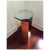 This 1970s Hollywood Regency octagonal pedestal features a geometric design with a solid pedestal base. Its sharp lines...