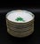 Ceramic Green Appony Coffee Service from Herend, Set of 36 For Sale - Image 7 of 18