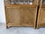 1970's Vintage Palm Beach Regency Arched Rattan Étagères With Cabinets – A Pair For Sale - Image 12 of 16
