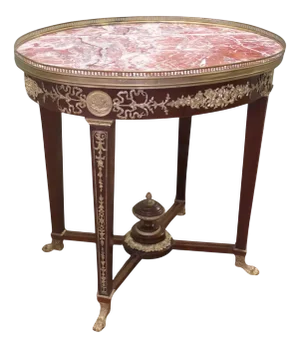 Empire French Oval Centre Table, 1900