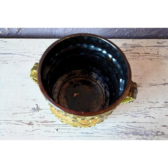 Scandinavian Brutalist Planters in Fat Lava from Bay Keramik, 1970s, Set of 2 For Sale - Image 9 of 11