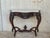 19th French Regency Carved Walnut Console Table with Drawer & Marble Top For Sale - Image 16 of 18