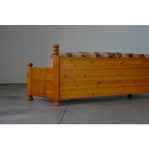Textile Vintage Swedish Pine Sofa by Uno and Osten Kristiansson, 1970s For Sale - Image 7 of 8