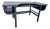 Restoration Hardware French Factory Industrial Metal Desk With Patina For Sale