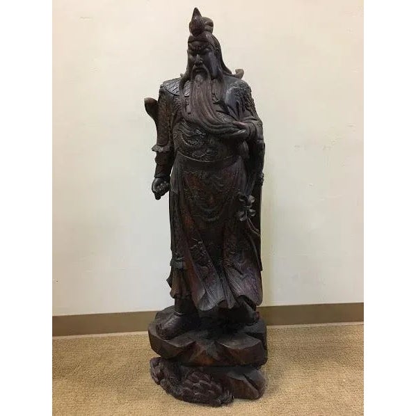 Contemporary Carving of Qin Shi Huang, First Emperor of China For Sale - Image 10 of 10