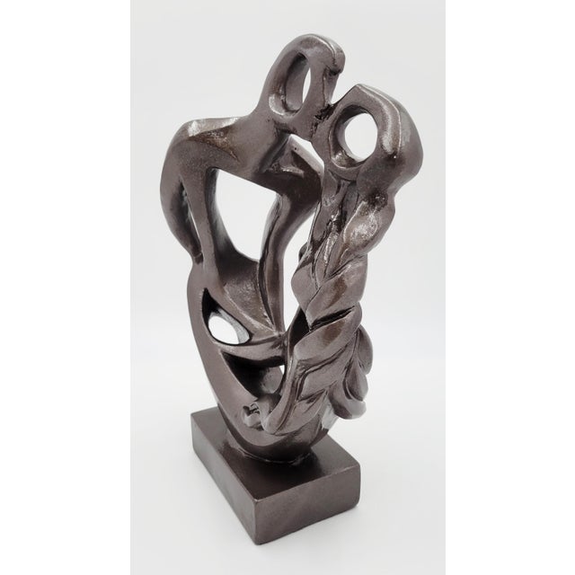 Austin Productions Abstract Mod Sculpture Wedding Rings Martel 1991