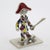 Vintage Italian Handmade Genuine Silver Carnival Harlequin Enamel Figurine For Sale - Image 4 of 9