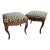 Leopard Footstool / Ottoman - A Pair For Sale