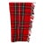 Soft Merino Lambswool Knee Rug / Blanket in a Quintessential Red Tartan Plaid Pattern -Made in England For Sale