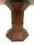 Wood Octagonal Leather Game Table For Sale - Image 7 of 7