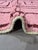 Mid-Century Modern Pink Contemporary Wool Rug - 9.7 X 8 Ft For Sale - Image 3 of 6