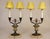 1920s Matched Pair Neoclassic French Empire Regency Tole Bronze Marble Candelabra Table Lamps For Sale - Image 12 of 12