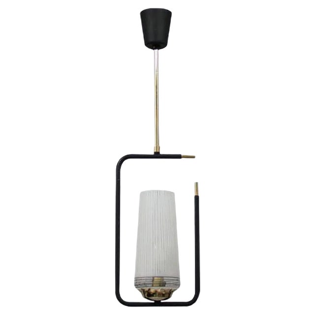 Vintage French Lamp, 1950s For Sale