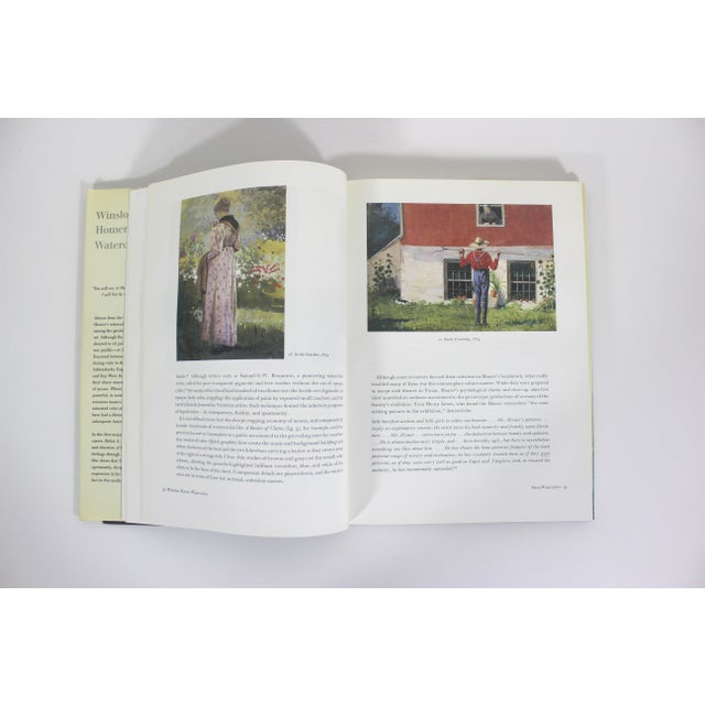 1980s Winslow Homer Watercolors Hard Cover Coffee Table Book Helen A. Cooper Art For Sale - Image 9 of 14