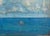 Seascape Waterscape Landscape Oil Painting Original Art by Ukrainian Artist Sokolovsky G. 1970s For Sale - Image 6 of 6