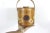 French Country Vintage Painted Wood Biscuit Barrel Bin Pail For Sale - Image 3 of 9