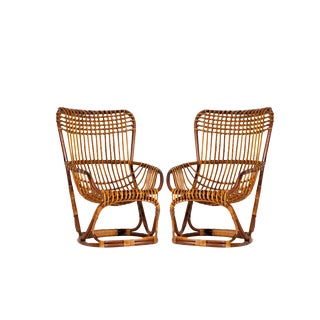 Set of Armchairs attributed to Tito Agnoli for Pierantonio Bonacina, 1960s For Sale