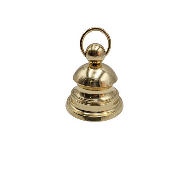 1950s Mid-Century Modern Brass Doorstop by Luigi Caccia Dominioni for Azucena, 1950s For Sale - Image 5 of 13