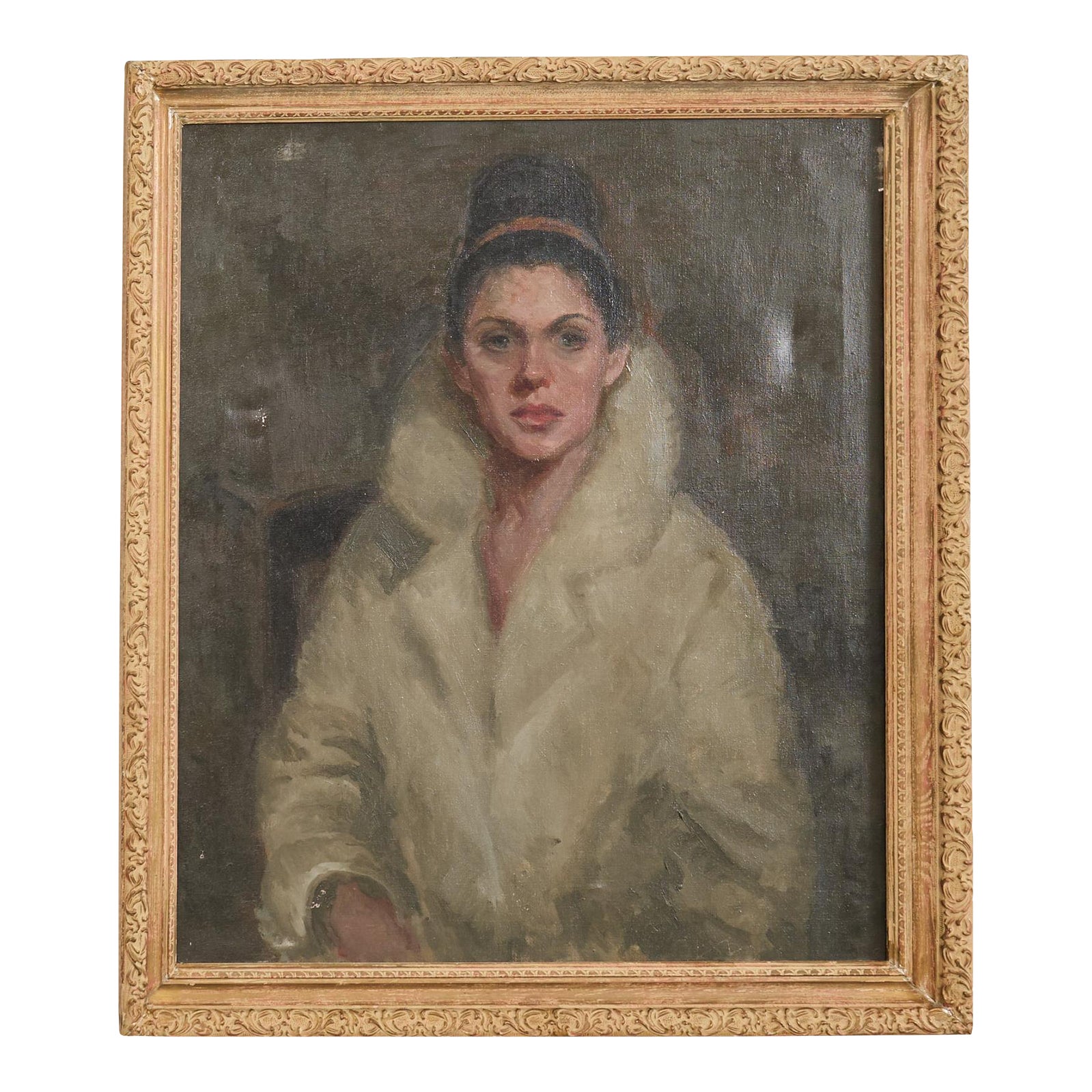 Italian School、Queen of Scots、希少画集より Mid-Century Modern Italian School Portrait of a Lady | Chairish