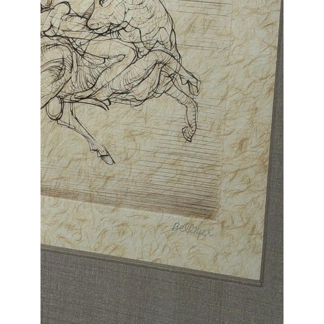Hans Bellmer, Nude, The Abduction of Europa, Lithograph, Framed For Sale - Image 3 of 7