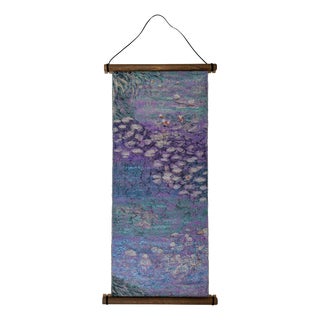 Japanese Ceremonial Silk Wall Tapestry by Renaras For Sale