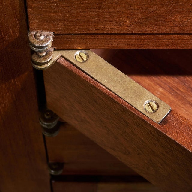 Multifunctional Sideboard in Mahogany in the style of Eileen Gray, Germany For Sale - Image 12 of 13