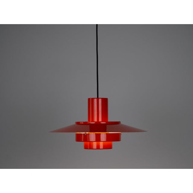 Vintage Danish Falcon Lamp by Andreas Hansen for Fog and Morup, 1969 For Sale - Image 3 of 13