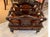 Early Victorian Solid Rosewood Three-Section Canterbury with Drawer and Casters For Sale - Image 9 of 18