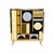 1980s Murano Glass 2-Door Sideboard, 1980s For Sale - Image 5 of 5