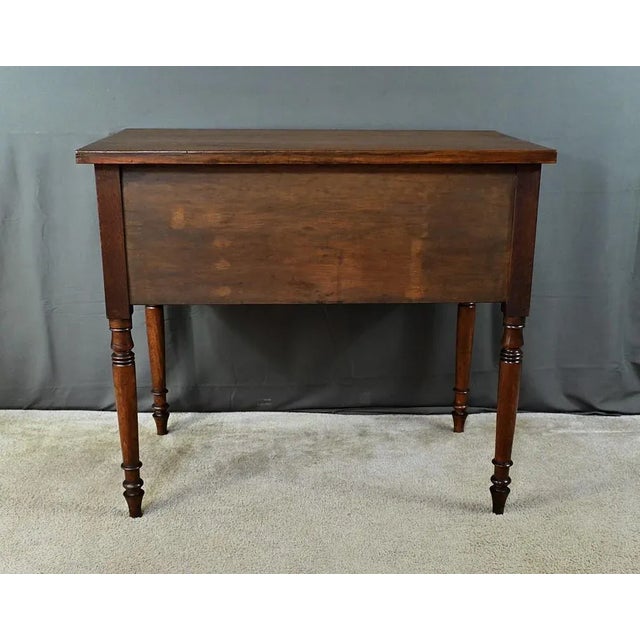 Small English Victorian Desk in Oak For Sale - Image 15 of 18