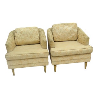 1950s Vintage "Hollywood Furniture" Side Chairs- A Pair For Sale