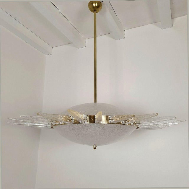 1970s Mid-Century Modern Murano Sputnik Chandelier 1970s For Sale - Image 5 of 13