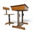 20th Century Adjustable School Chair and Table from Grythyttan, Set of 2 For Sale - Image 17 of 18