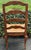 Pair of Rustic French Rush Seat Armchairs - Attributed to Guy Chaddock For Sale In New York - Image 6 of 12