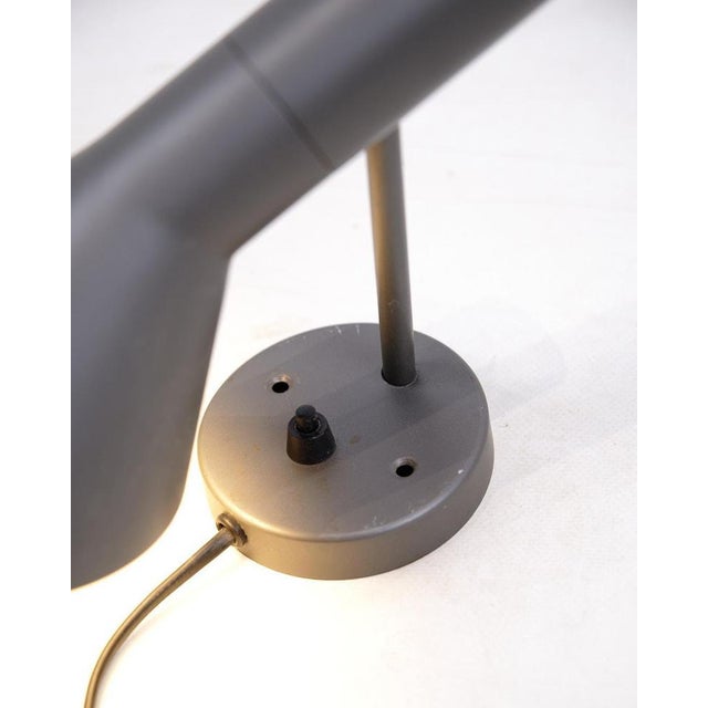 Louis Poulsen AJ Wall Lamps in Light Grey by Arne Jacobsen for Louis Poulsen, 1960s For Sale - Image 4 of 8