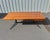 1960s Ward Bennett for Lehigh Walnut Cantilever Executive Desk For Sale - Image 5 of 13