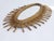 Vintage Sunburst Bamboo Wall Mirror, 1960s For Sale - Image 6 of 10