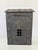 Metal Early 20th Century Hand-Forged Metal Wall Mailbox With Decorative Venting For Sale - Image 7 of 8