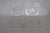 Clear Glass Square Plates 4pc Set With Floral Etched Motif Scalloped Edges 4852b For Sale - Image 11 of 12
